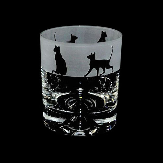 Siamese Cat T17 Whisky Tumbler