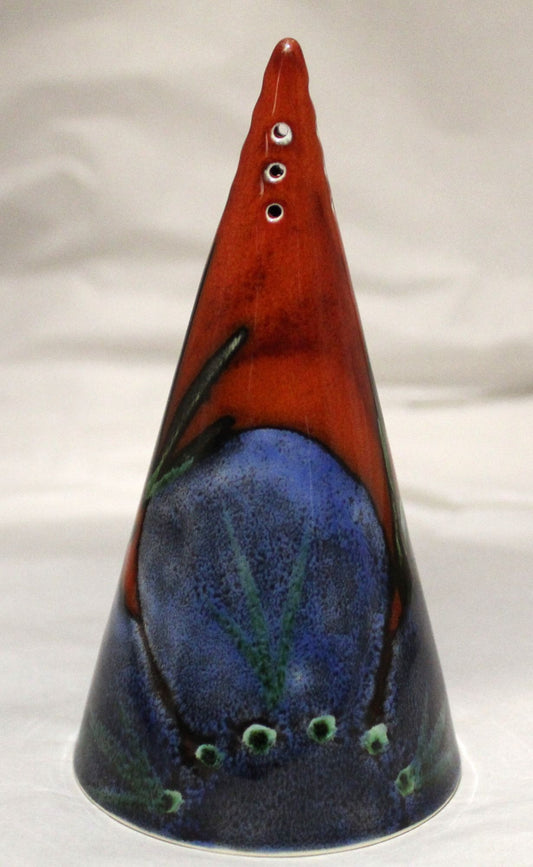 Sugar Shaker - Studio Poole Himalayan Poppy design