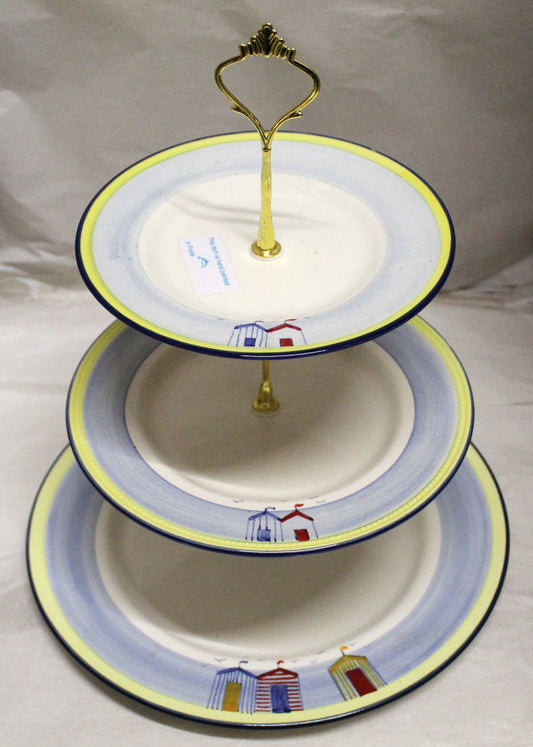 Cake Stand - Studio Poole Beach Huts