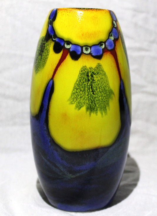 Torpedo vase - Wild Poppy design