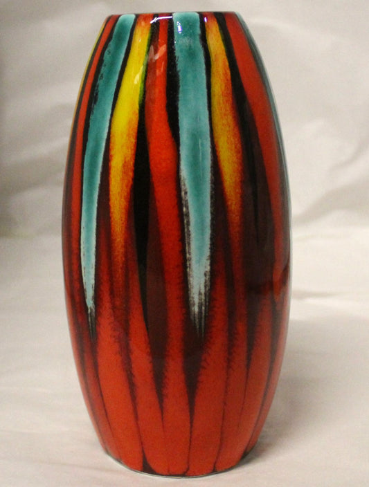 Torpedo Vase - Studio Poole Columbine