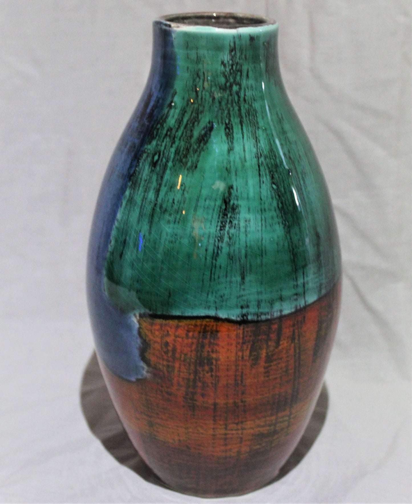 Gemstones 24cm Hand Thrown Vase
