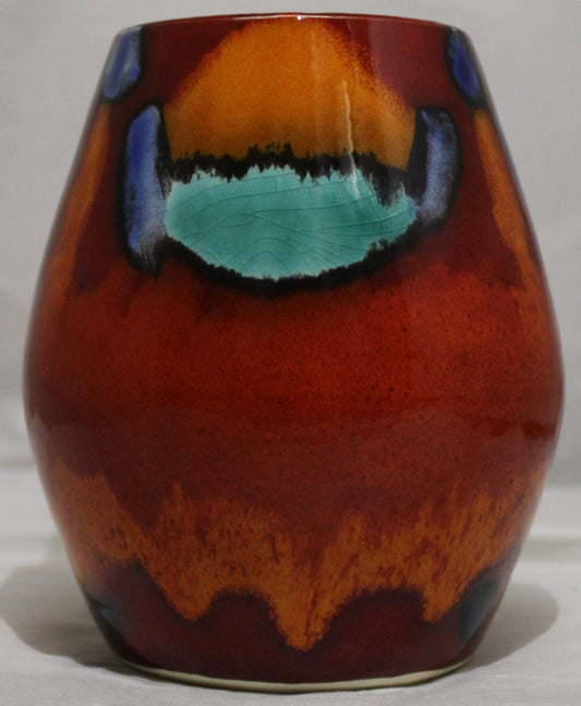 Hand-thrown, Small Vase - Studio Poole Volcano