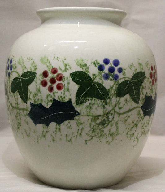 Bulbous Vase - Winter Vine Huts