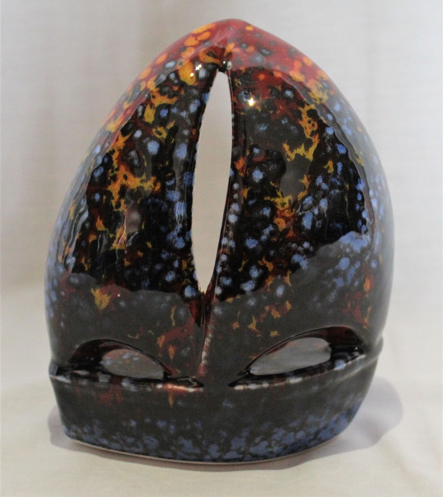 Tealight holder - Studio Poole Sea Fire design