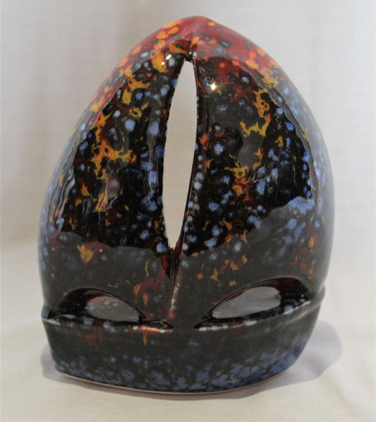 Tealight holder - Studio Poole Sea Fire design