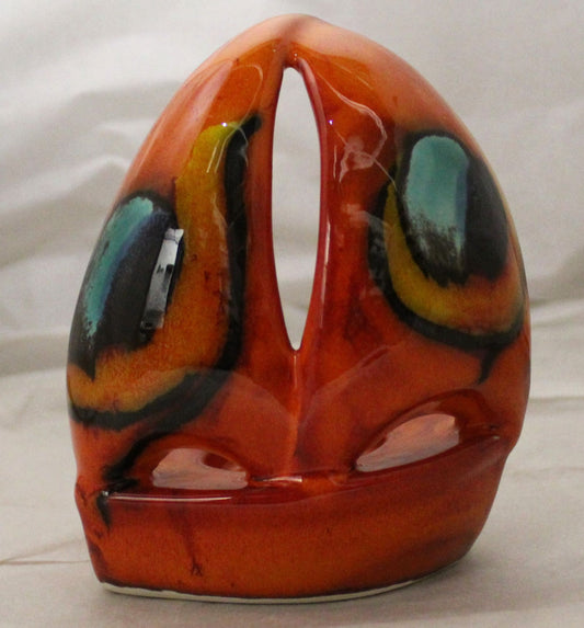 Tealight holder - Studio Poole Peacock design