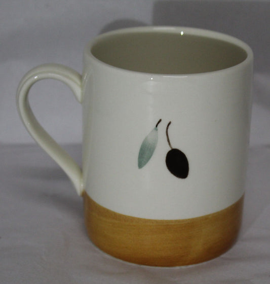 Mug - Orange Fresco design (Also known as Red or Terracotta)
