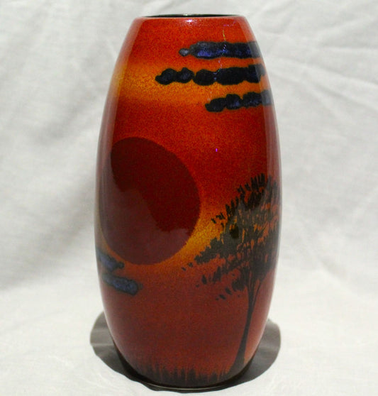 Torpedo Vase - Studio Poole African Sky