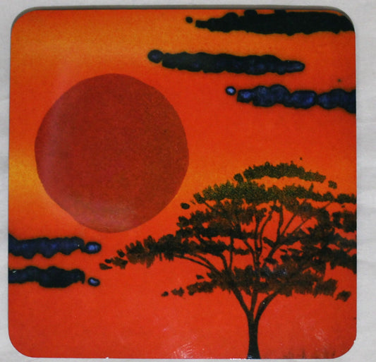 MDF Coaster - Studio Poole African Sky