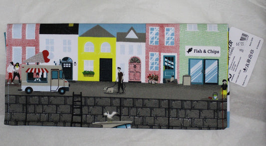 Poole Souvenir Tea Towel - Seafront Road