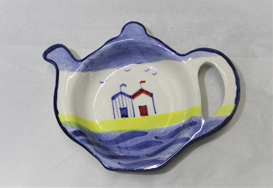Tea Bag Tidy - Beach Huts design
