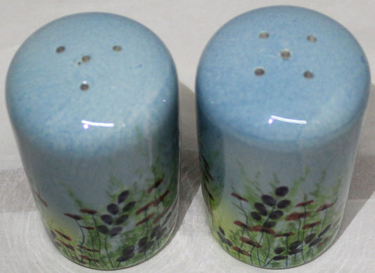 Cruet Set - Meadow Field Blue