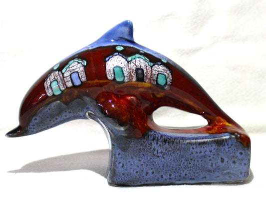 Poole Dolphin - Red Beach Huts Design