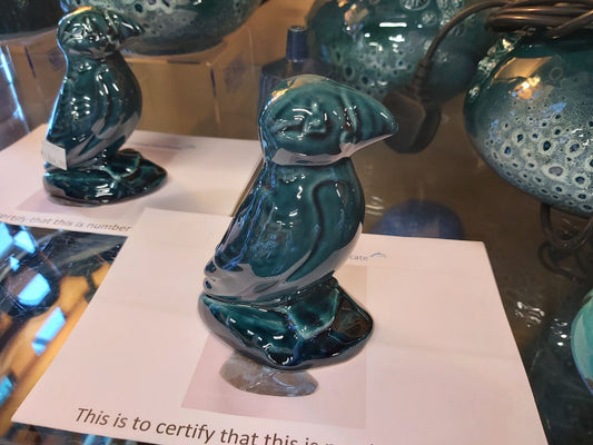 Limited Edition Puffin in Dolphin Blue