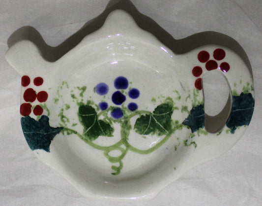 Tea Bag Tidy - Studio Poole Winter Vine design