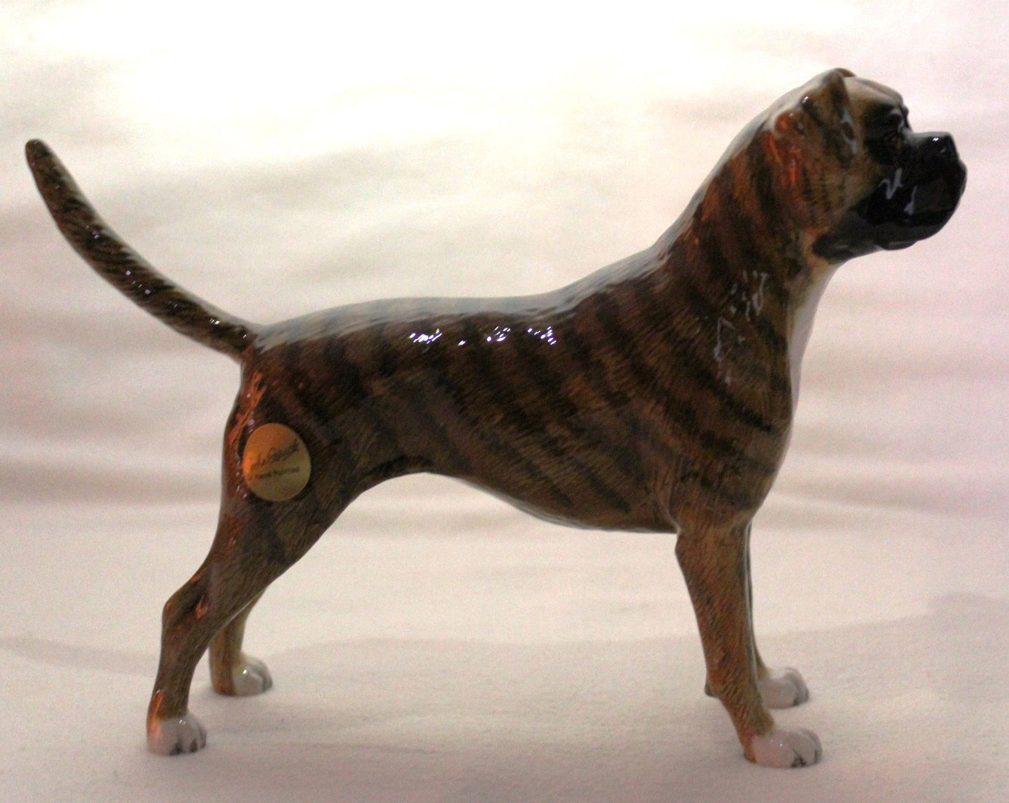 John Beswick Figurine - Boxer Brindle