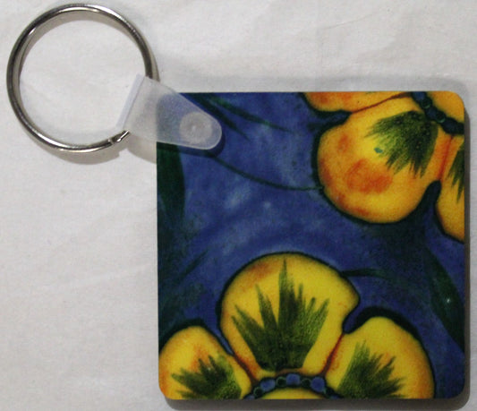 Keyring - Wild Poppy