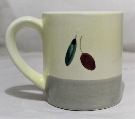 Mug - Grey Fresco design