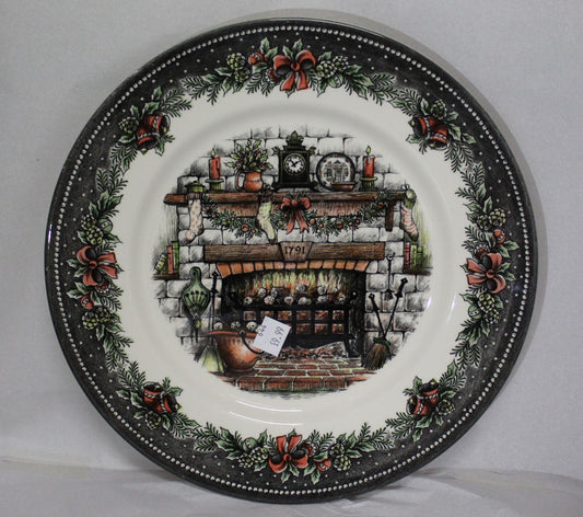 Themed Dinner Plate - Xmas Eve