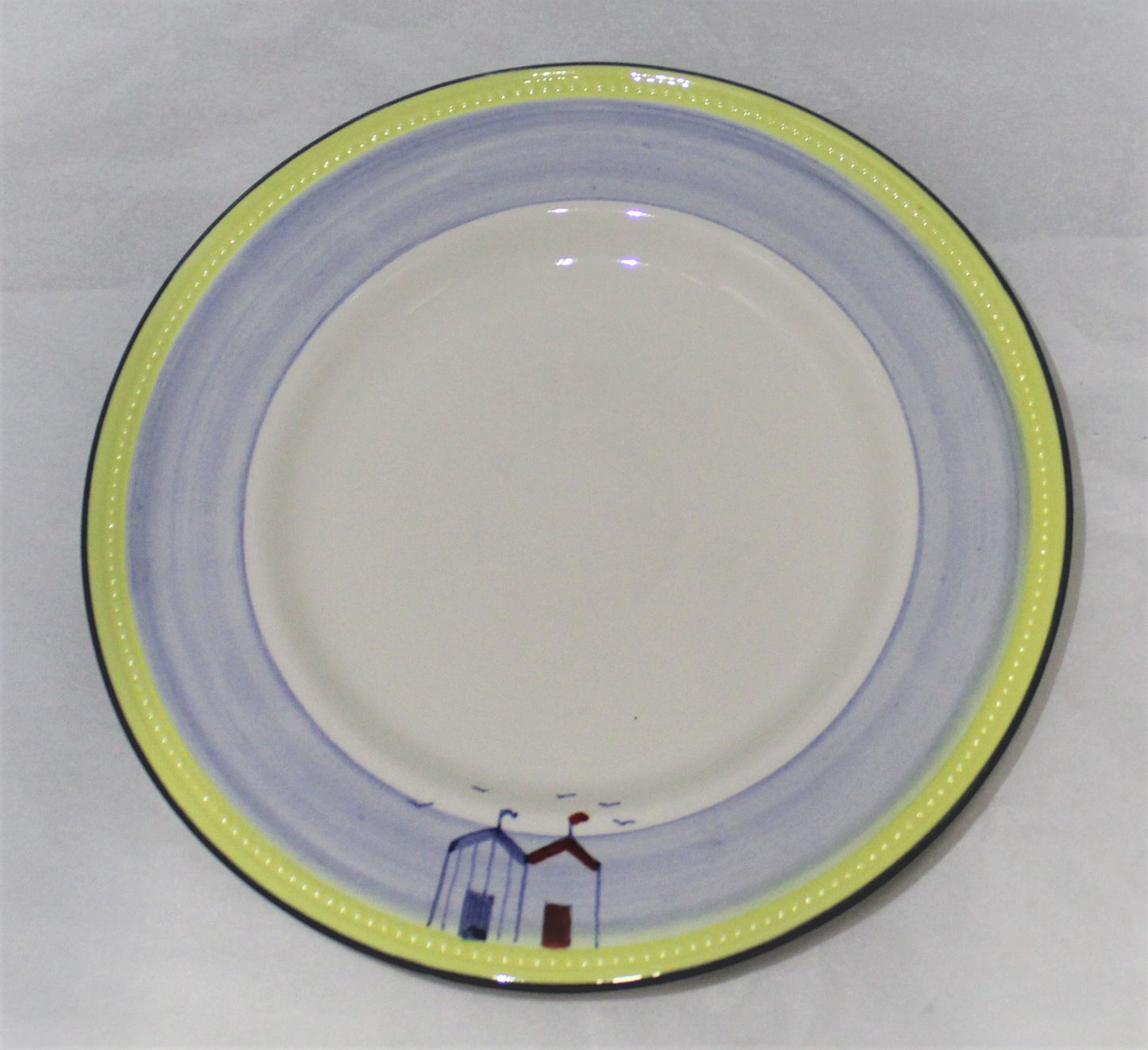 Breakfast Plate - Studio Poole Beach Hut design