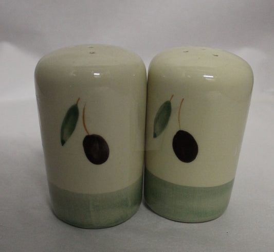 Cruet Set - Green Fresco design