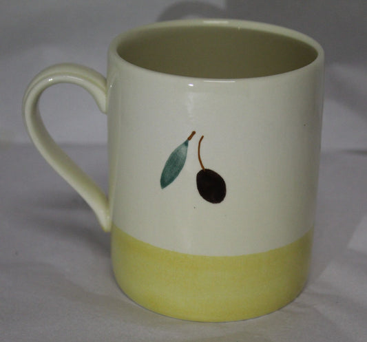 Mug - Yellow Fresco design