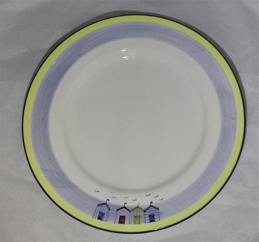 Dinner Plate - Studio Poole Beach Huts design