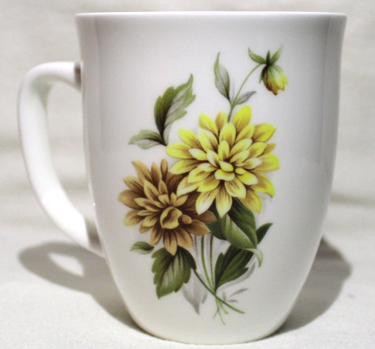 Bone China Floral Birth Month Mug - October