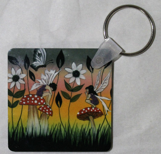 Keyring - Fairies Design One (1)