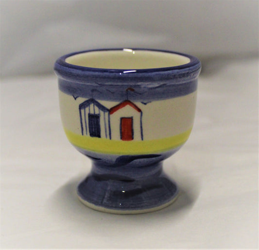 Egg Cup - Studio Poole Beach Huts design