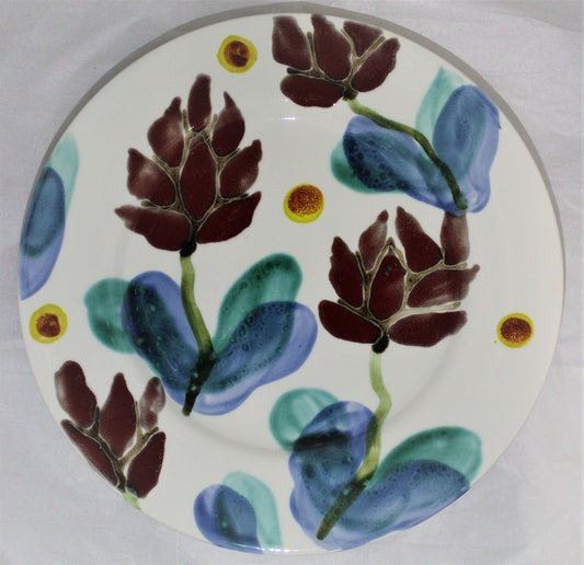 Dinner Plate - Tchalenko Poppy Tribute