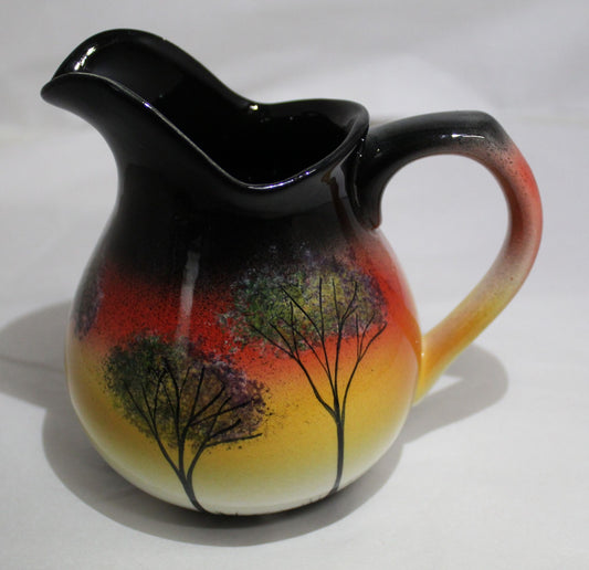 Jug - Studio Poole Sunset Trees design