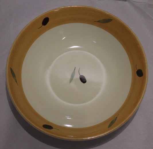 Breakfast Bowl - Orange Fresco design (Also known as Red or Terracotta)