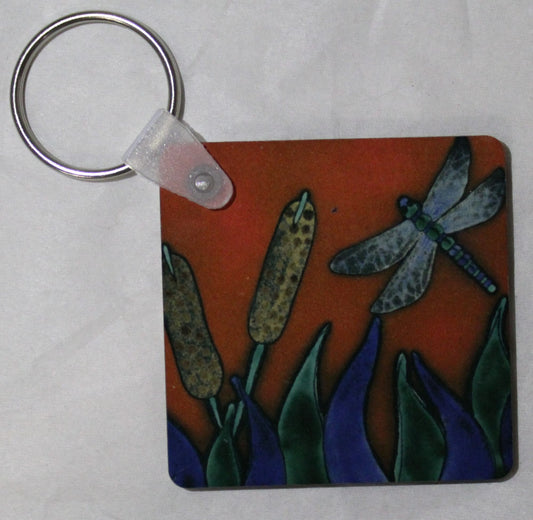 Keyring - Dragonfly Pattern