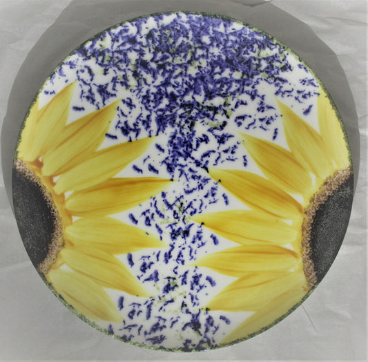 Bone China Dinner Plate - Studio Poole Vincent design