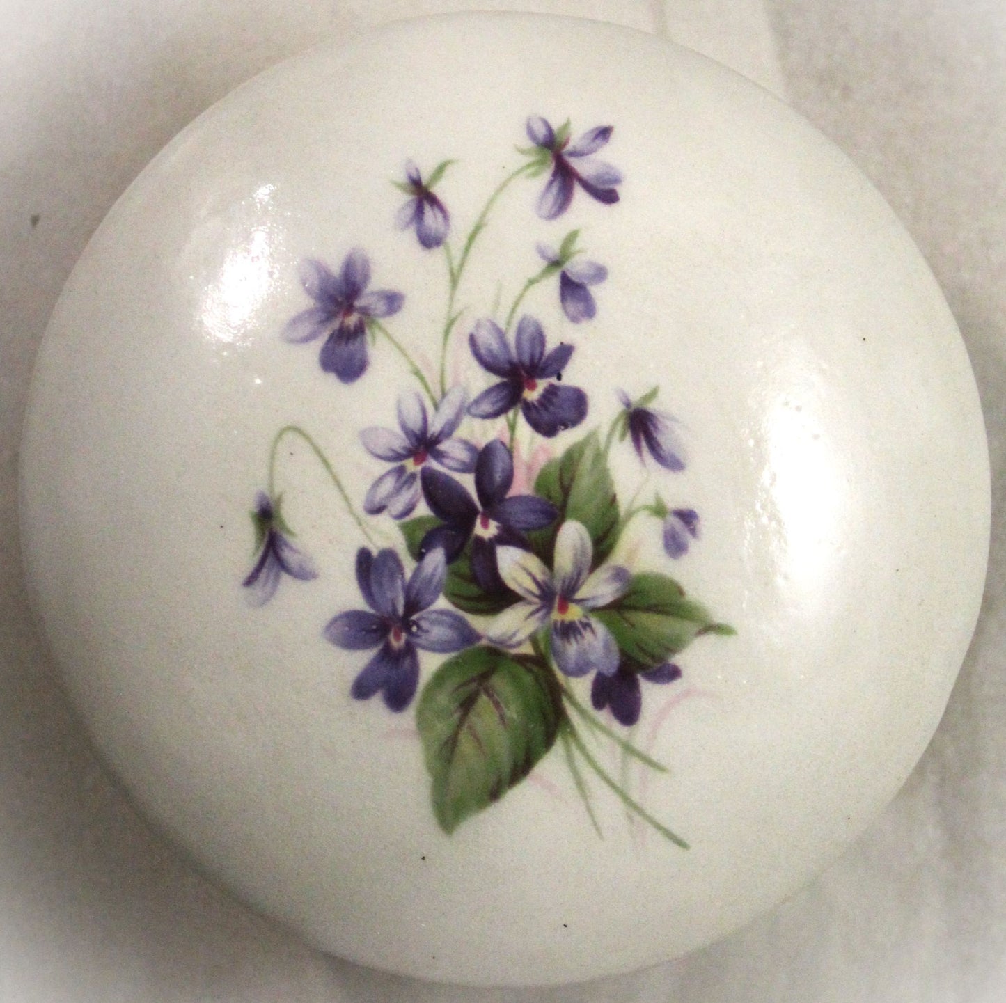 Floral Birth Month Trinket Box - April