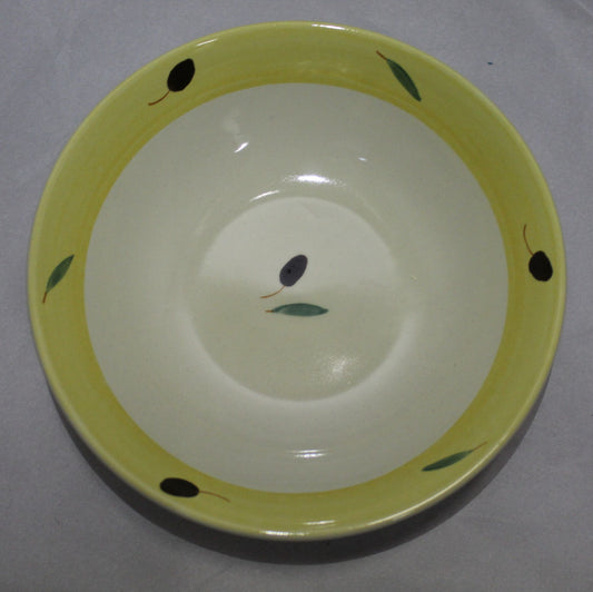 Breakfast Bowl - Yellow Fresco design