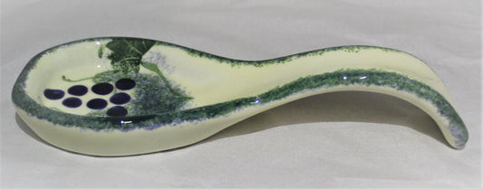 Small Spoon Rest - Studio Poole Vinyard design