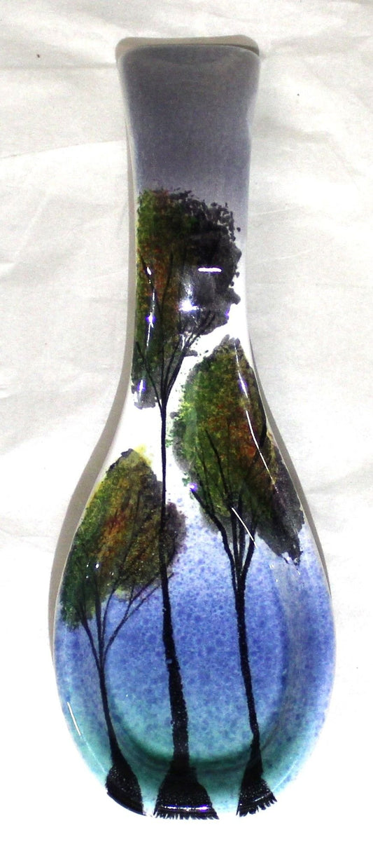 Small Spoon Rest - Trees in the Mist