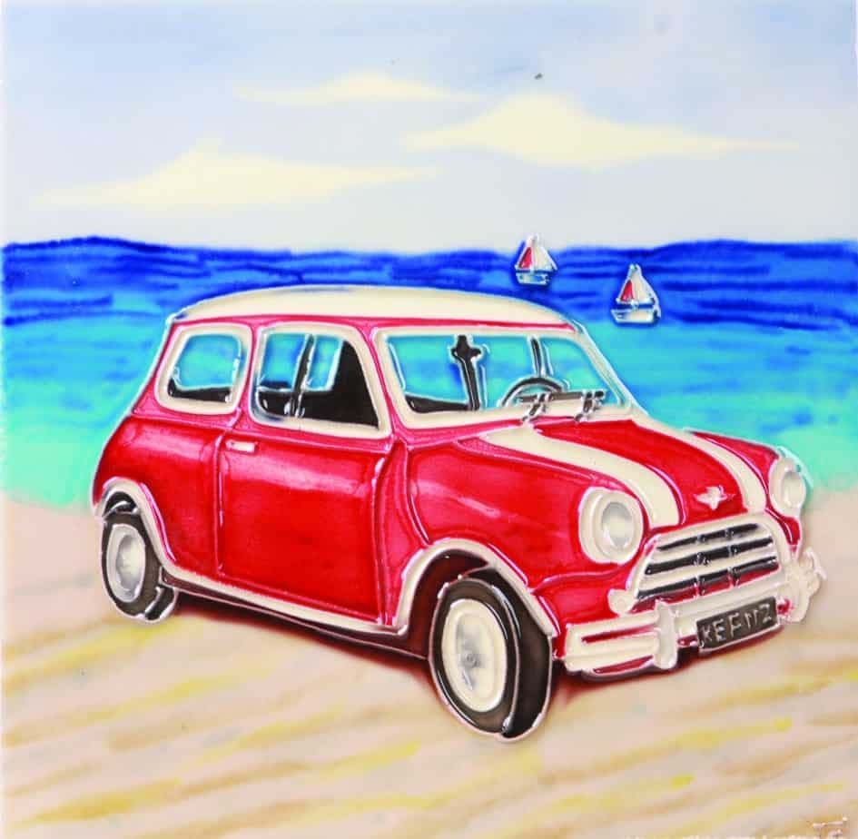 Ceramic Trivet - Beach Mini