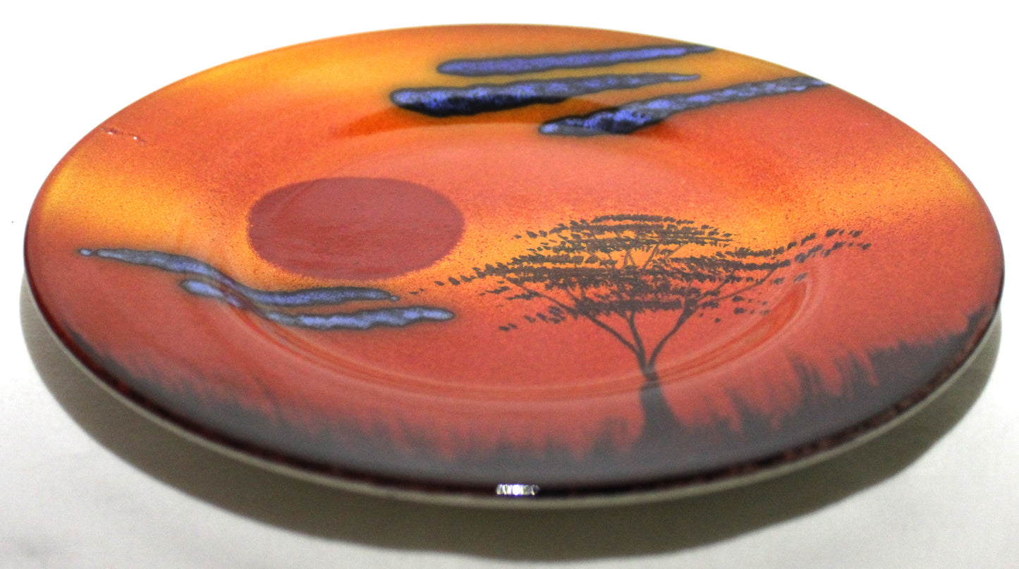 Display Plate - Studio Poole African Sky design