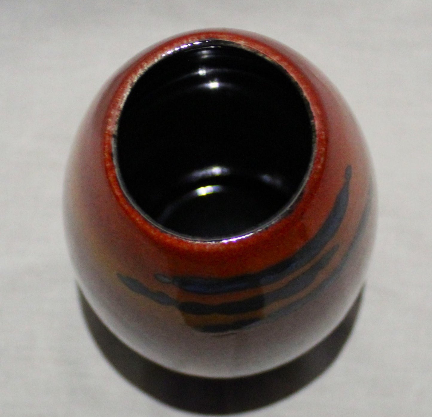 Torpedo Vase - Studio Poole African Sky