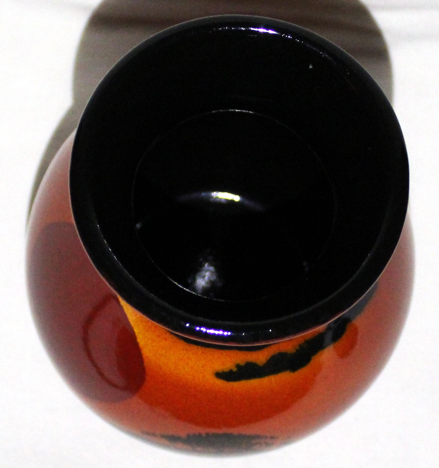 Hand-thrown Venetian vase - Studio Poole African Sky