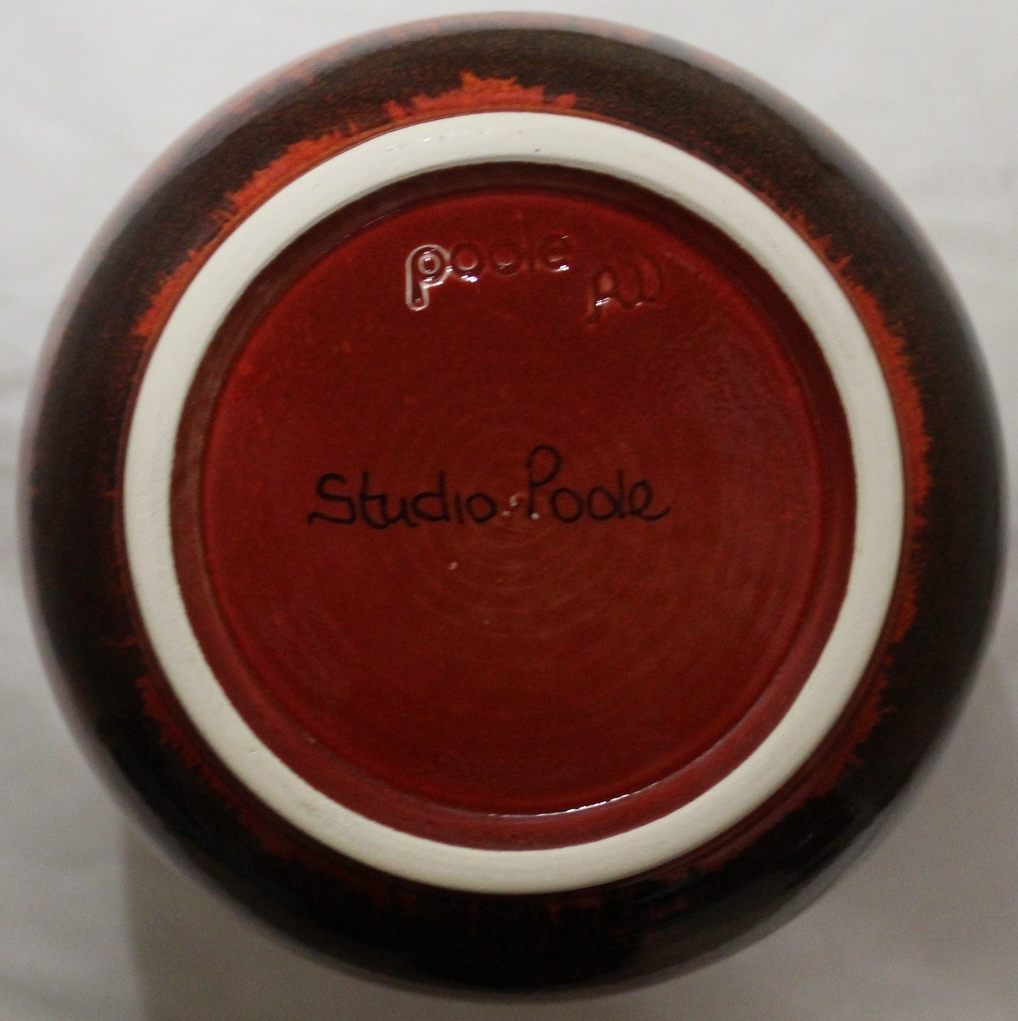 Hand-thrown Venetian vase - Studio Poole African Sky