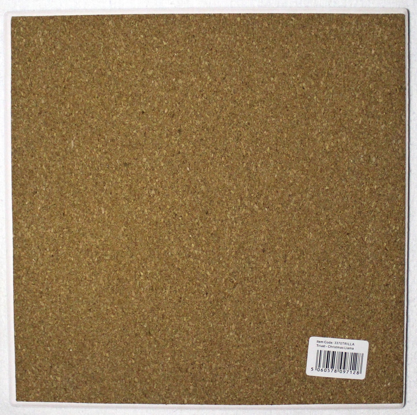 Ceramic Trivet - Christmas Llama