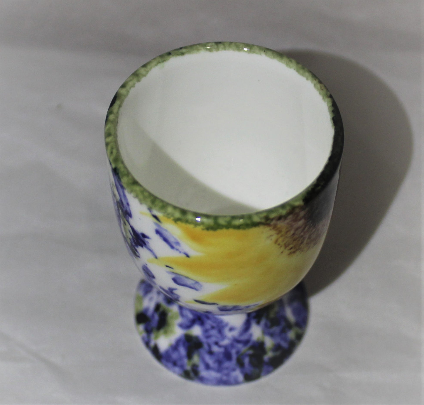 Bone China Egg Cup - Studio Poole Vincent design