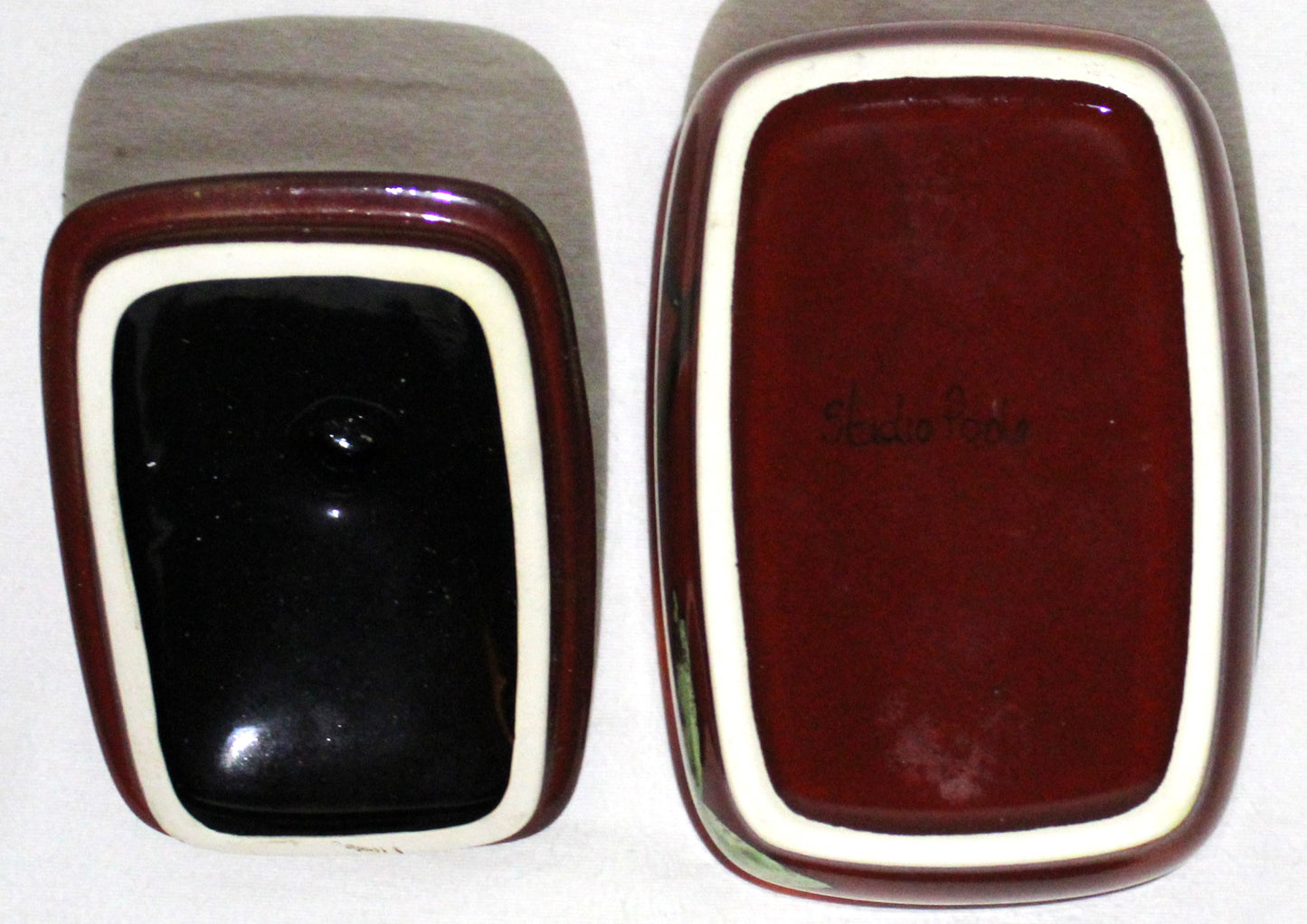 Butter Dish - Studio Poole Bamboo design