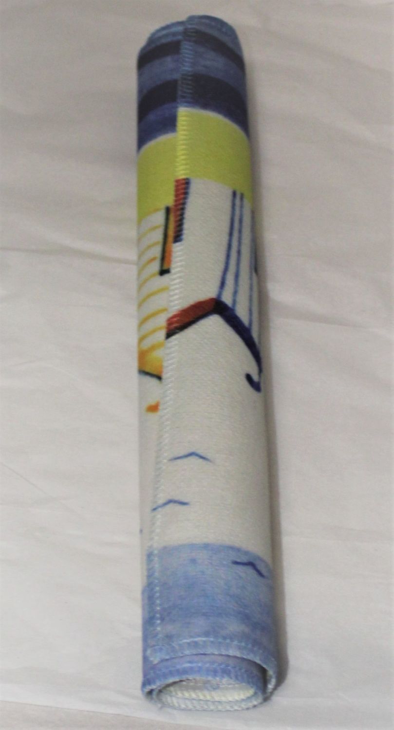 Fabric Placemat - Beach Huts Design