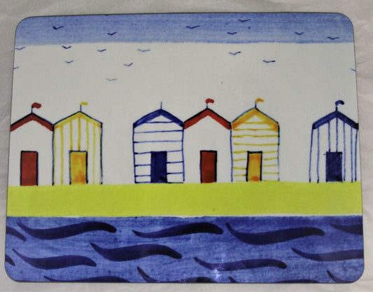 MDF Placemat - Beach Huts Design